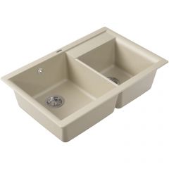 Мойка кухонная прямоугольная Флорентина (Florentina) Касси 780 Шампань (20.230.E0780.202)