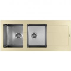 Мойка кухонная прямоугольная Флорентина (Florentina) Комби 1160 Шампань (21.415.E1160.202)