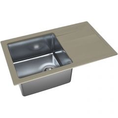 Мойка кухонная прямоугольная Флорентина (Florentina) Комби 780 Грей (21.395.D0780.305)