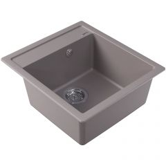 Мойка кухонная прямоугольная Флорентина (Florentina) Липси 460 Грей (20.280.B0460.305)