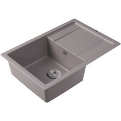 Мойка кухонная прямоугольная Флорентина (Florentina) Липси 760 Грей (20.160.D0760.305)