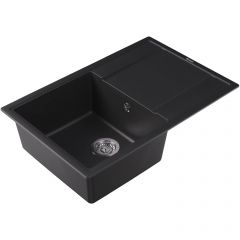 Мойка кухонная прямоугольная Флорентина (Florentina) Липси 780 Антрацит (20.270.C0780.302)