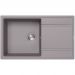 Мойка кухонная прямоугольная Флорентина (Florentina) Липси 860 Грей (20.130.D0860.305)