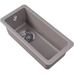 Чаша для мойки прямоугольная Флорентина (Florentina) Вега 160 Грей (22.300.00160.305)