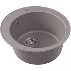 Мойка кухонная округлая Флорентина (Florentina) Никосия Грей (20.135.B0510.305)