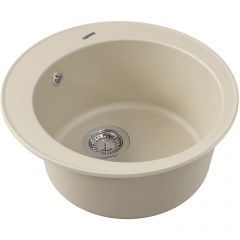 Мойка кухонная округлая Флорентина (Florentina) Никосия Шампань (20.135.B0510.202)