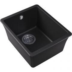 Мойка кухонная прямоугольная Флорентина (Florentina) Вега 300 Антрацит (22.305.A0300.302)