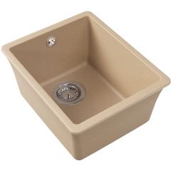 Мойка кухонная прямоугольная Флорентина (Florentina) Вега 300 Бежевая (22.305.A0300.104)