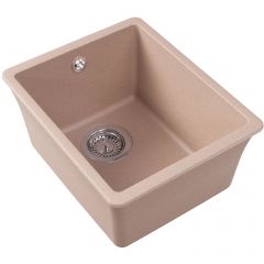 Мойка кухонная прямоугольная Флорентина (Florentina) Вега 300 Песочная (22.305.A0300.107)