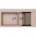 Мойка кухонная прямоугольная Флорентина (Florentina) Россана Песочная (20.335.E1000.107)