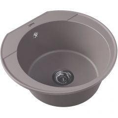 Мойка кухонная округлая Флорентина (Florentina) Эльба Грей (20.145.C0555.305)