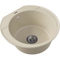 Мойка кухонная округлая Флорентина (Florentina) Эльба Шампань (20.145.C0555.202)