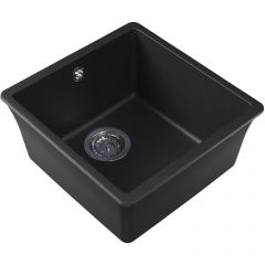 Мойка кухонная прямоугольная Флорентина (Florentina) Вега 360 Антрацит (22.310.B0360.302)
