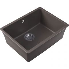 Мойка кухонная прямоугольная Флорентина (Florentina) Вега 500 Серый шелк (22.320.D0500.307)