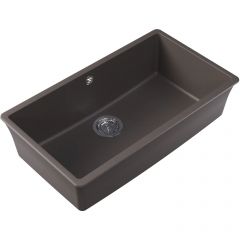 Мойка кухонная прямоугольная Флорентина (Florentina) Вега 700 Серый шелк (22.435.E0700.307)