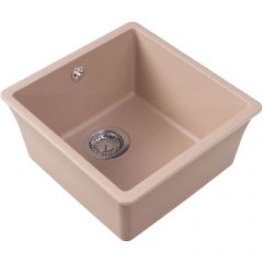 Мойка кухонная прямоугольная Флорентина (Florentina) Вега 360 Песочная (22.310.B0360.107)