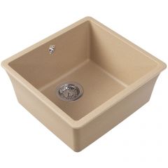 Мойка кухонная прямоугольная Флорентина (Florentina) Вега 400 Бежевая (22.315.C0400.104)