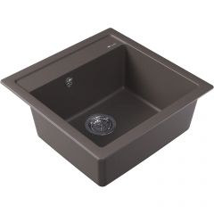 Мойка кухонная Прямоугольная Florentina (Флорентина) Липси 510 серый шелк (20.450.C0510.307)