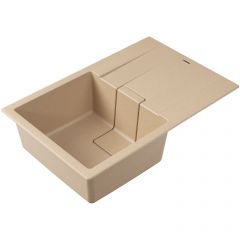 Мойка кухонная прямоугольная Florentina (Флорентина) Ривьера 780 Бежевый (20.480.C0780.104)