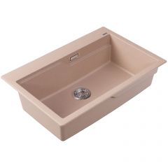 Мойка кухонная прямоугольная Florentina (Флорентина) Ромия Песочный (20.495.E0770.107)