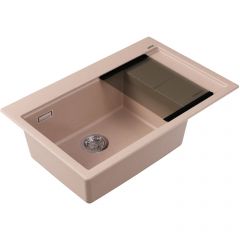 Мойка кухонная прямоугольная Florentina (Флорентина) Россана 780 Песочный (20.500.C0780.107)