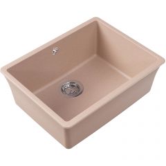 Мойка кухонная прямоугольная Флорентина (Florentina) Вега 500 Песочная (22.320.D0500.107)