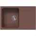 Мойка кухонная прямоугольная Bamboo (Бамбу) Кардинал 760 Терракота (29.030.C0760.406)