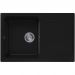 Мойка кухонная прямоугольная Bamboo (Бамбу) Кардинал 760 Черный (29.030.C0760.407)