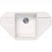 Мойка кухонная угловая Bamboo (Бамбу) Крона 910 Белый (29.040.D0910.401)