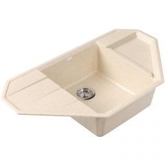 Мойка кухонная угловая Bamboo (Бамбу) Крона 910 Дюна (29.040.D0910.402)
