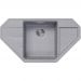 Мойка кухонная угловая Bamboo (Бамбу) Крона 910 Серый (29.040.D0910.408)