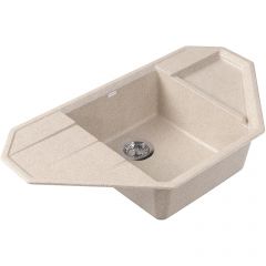 Мойка кухонная угловая Bamboo (Бамбу) Крона 910 Терра (29.040.D0910.405)