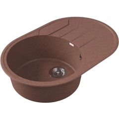 Мойка кухонная овальная Bamboo (Бамбу) Лиана 760 Терракота (29.020.C0760.406)