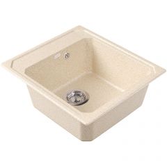 Мойка кухонная квадратная Bamboo (Бамбу) Кардинал 450 Дюна (29.030.B0450.402)