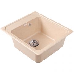 Мойка кухонная квадратная Bamboo (Бамбу) Кардинал 450 Латте (29.030.B0450.403)