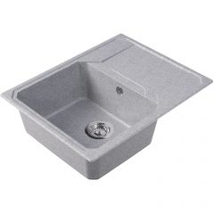 Мойка кухонная прямоугольная Bamboo (Бамбу) Кардинал 640 Серый (29.030.C0640.408)