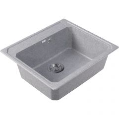 Мойка кухонная прямоугольная Bamboo (Бамбу) Кардинал 570 Серый (29.030.D0570.408)