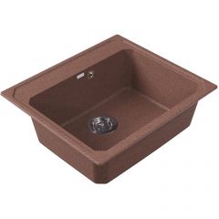 Мойка кухонная прямоугольная Bamboo (Бамбу) Кардинал 570 Терракота (29.030.D0570.406)