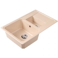 Мойка кухонная прямоугольная Bamboo (Бамбу) Кардинал 760К Латте (29.035.D0760.403)