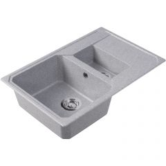 Мойка кухонная прямоугольная Bamboo (Бамбу) Кардинал 760К Серый (29.035.D0760.408)