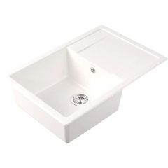 Мойка кухонная прямоугольная Dr. Gans (Др. Ганс) Техно 760 Белый (25.030.D0760.401)