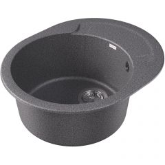 Мойка кухонная овальная Dr. gans (Др. Ганс) Берта 580 Базальт (25.040.B0580.409)