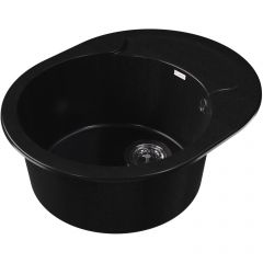 Мойка кухонная овальная Dr. gans (Др. Ганс) Берта 580 Графит (25.040.B0580.411)