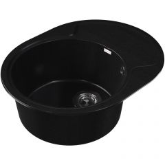 Мойка кухонная овальная Dr. gans (Др. Ганс) Берта 620 Графит (25.040.B0620.411)