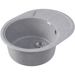 Мойка кухонная овальная Dr. gans (Др. Ганс) Берта 620 Серый (25.040.B0620.408)