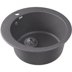 Мойка кухонная округлая Dr. gans (Др. Ганс) Гала Базальт (25.010.B0510.409)