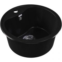 Мойка кухонная округлая Dr. gans (Др. Ганс) Дора Графит (25.015.B0435.411)