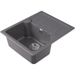 Мойка кухонная прямоугольная Dr. gans (Др. Ганс) Лора 620 Базальт (25.020.A0620.409)