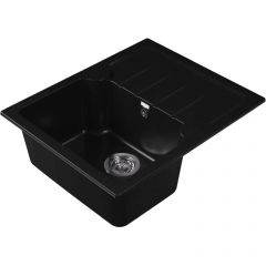 Мойка кухонная прямоугольная Dr. gans (Др. Ганс) Лора 620 Графит (25.020.A0620.411)