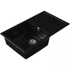 Мойка кухонная прямоугольная Dr. gans (Др. Ганс) Техно 860 Графит (25.030.D0860.411)